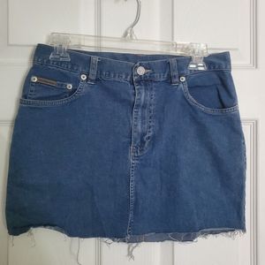 Calvin Klein jeans mini skirt